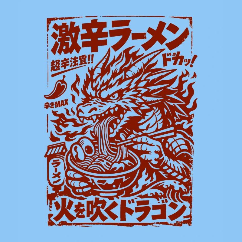 Dragons | Ramen | Soupe de nouilles | Extra épicé