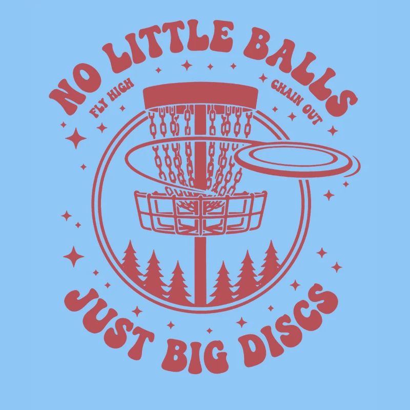 Funny Disc Golf No Little Balls Just Big Discs