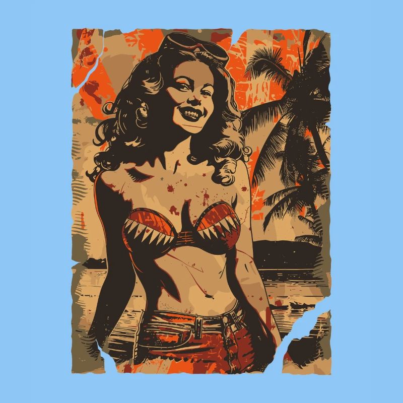 Pin-Up Beach Retro