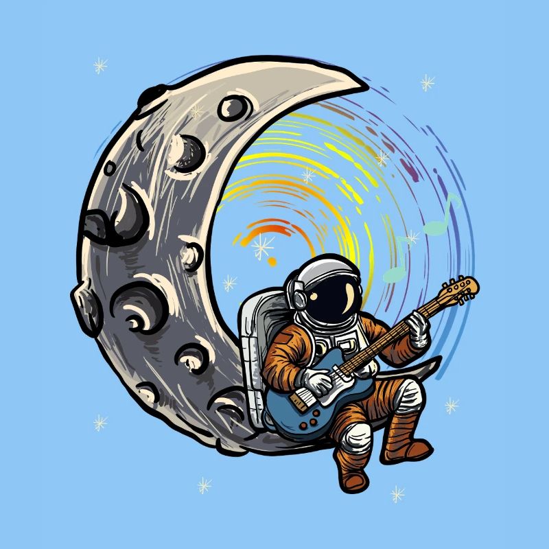 Mond-Groove Astronaut