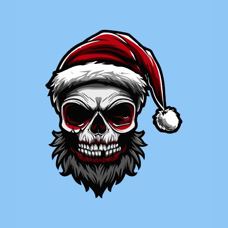 Crâne de Père Noël
