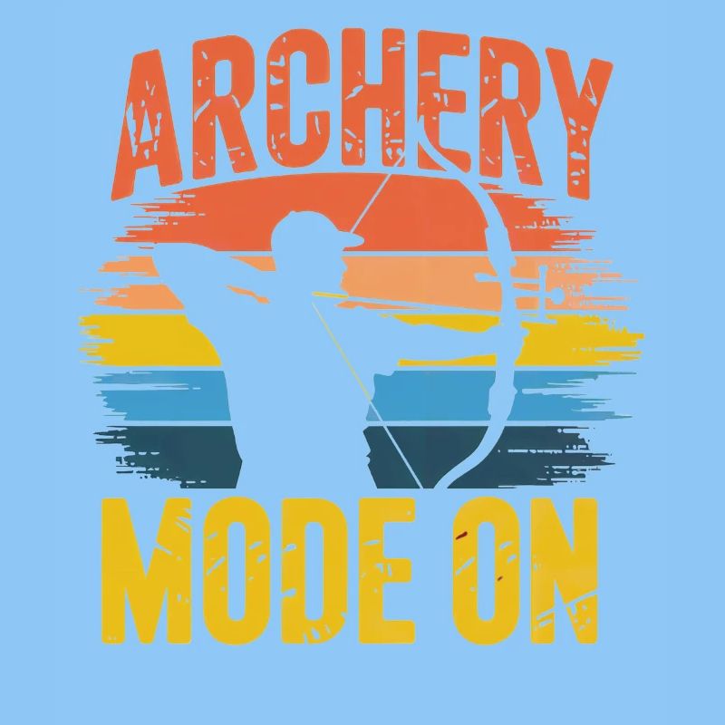 Archery Mode On Retro Sunset