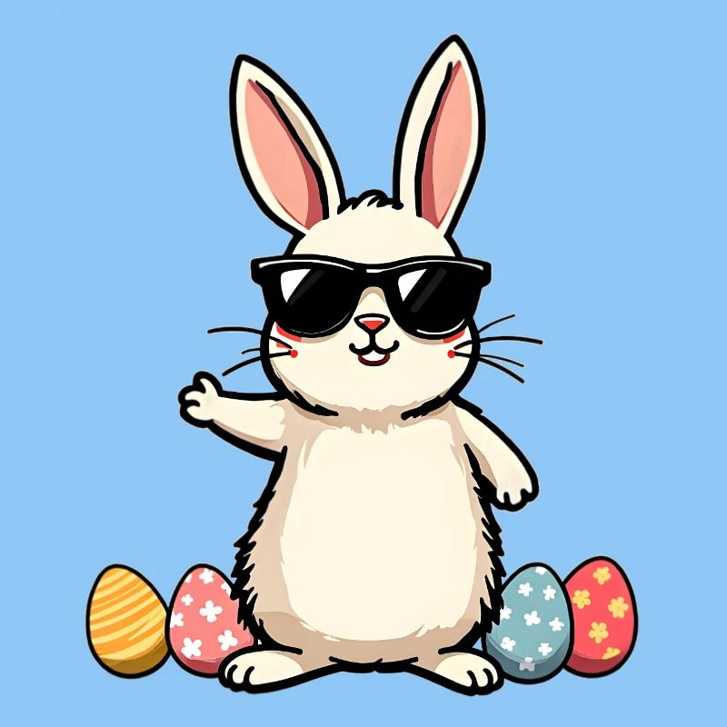 Drôle de lapin de Pâques