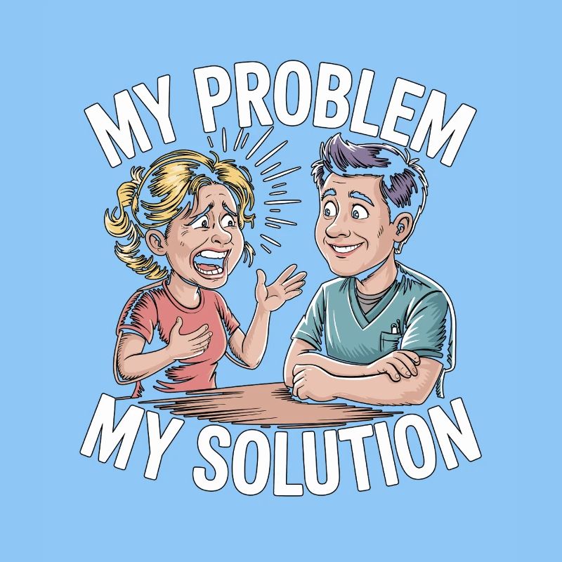 Pediatric OT My Problem My Solution Pictogram Dad