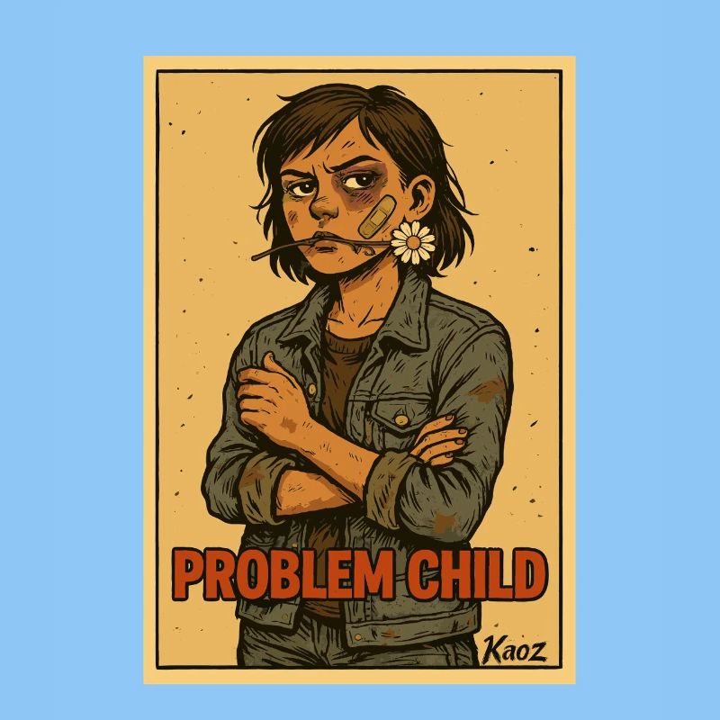 Affiche Problem Child Daisy Rebel