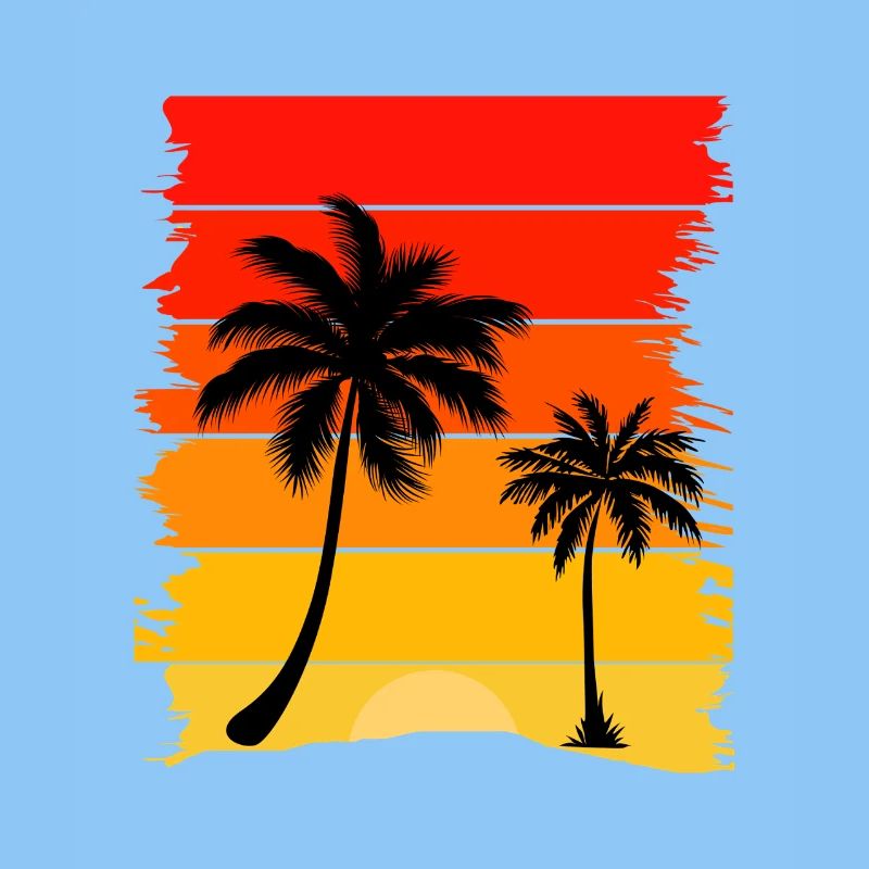 Palmier Sunset Éclat