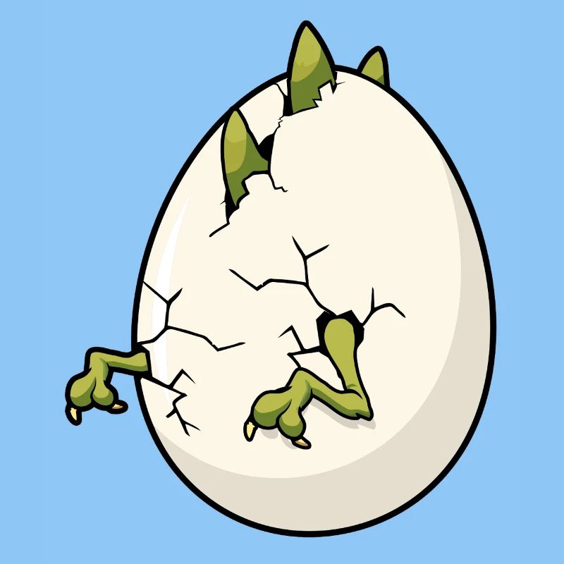 Cracked Egg Bloom Easter