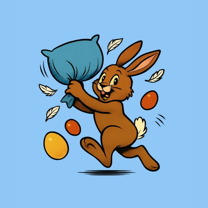 Hoppel-Hammer: Pillow Fight Easter!