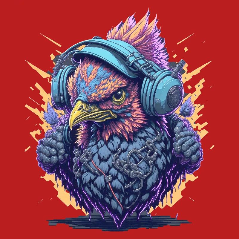 DJ mit Kopfhörer