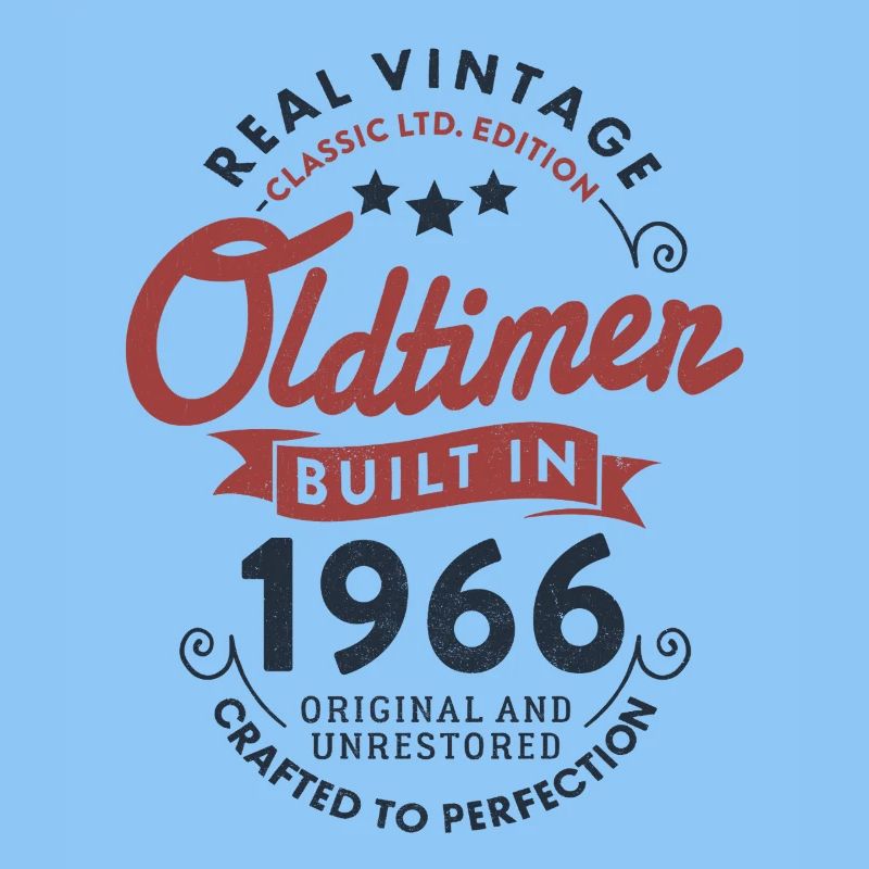 Vintage 1966 Oldtimer 60. Geburtstag