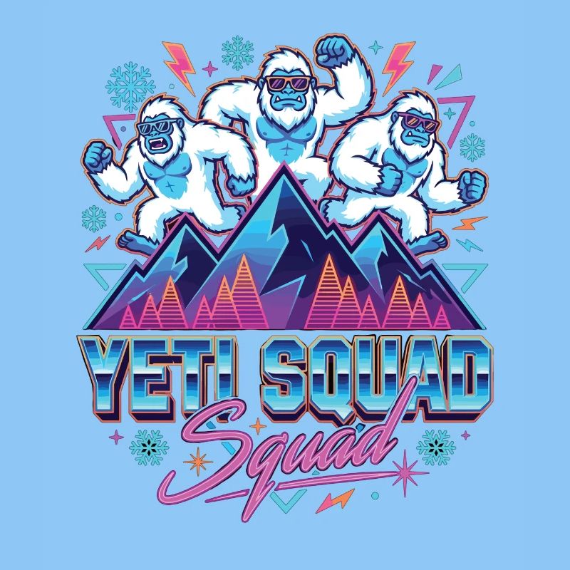 Équipe Yeti Ski Snowboard Hiver