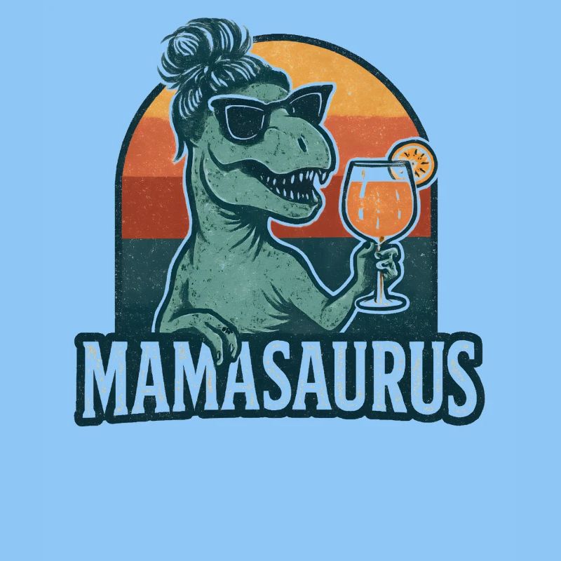 Mamasaurus Mama Mutter Geschenkidee Humor Lustig