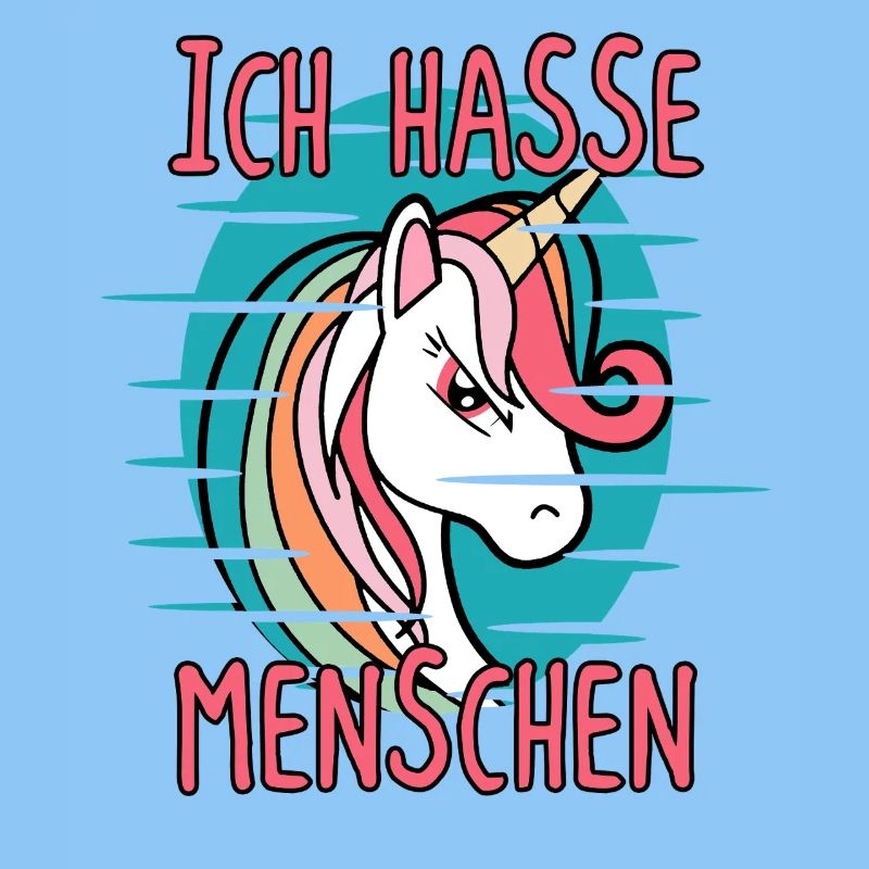 Ich Hasse Menschen Einhorn Sarkasmus