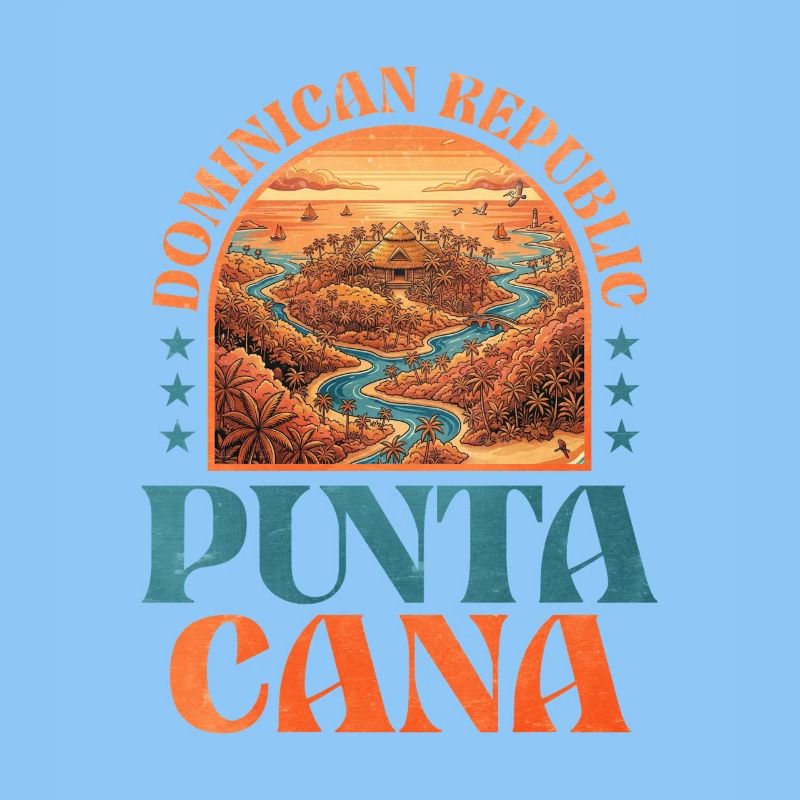Conception des îles tropicales de Punta Cana
