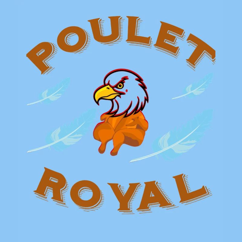 Brathähnchen-Adler-Kondor-Humor-Design