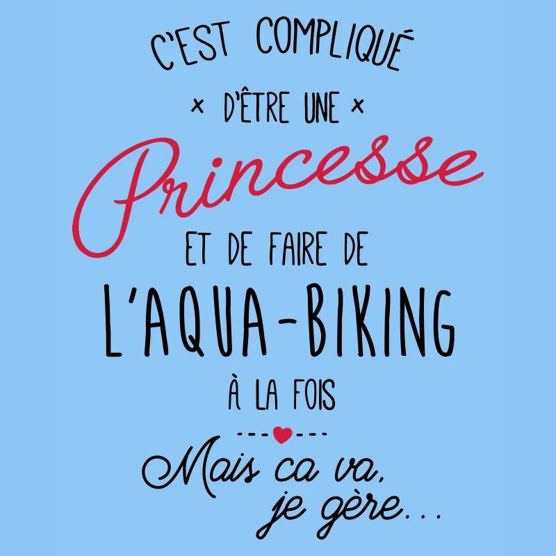 princesse et Aqua-Biking