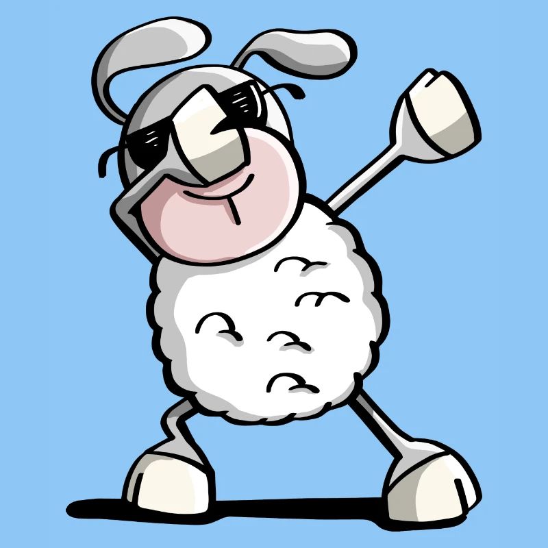Funny Dab Dance Sheep - Dabbing Sheep - Sheep