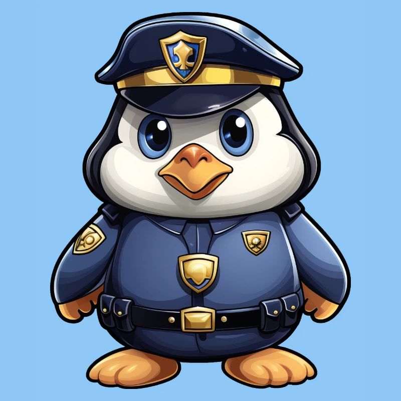 Polizei Pinguin