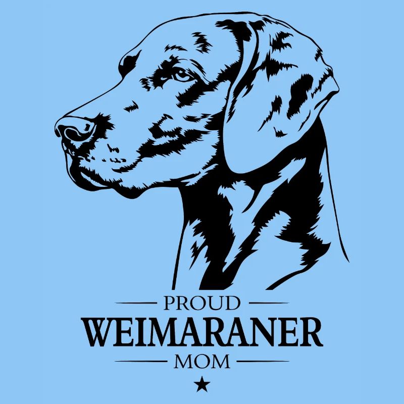 Weimaraner Mom Hunde Hund Jagdhunde Wilsigns