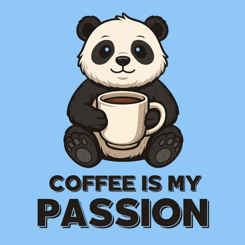 Panda Kaffee Leidenschaft