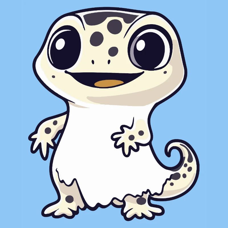 Echse Halloween Geist