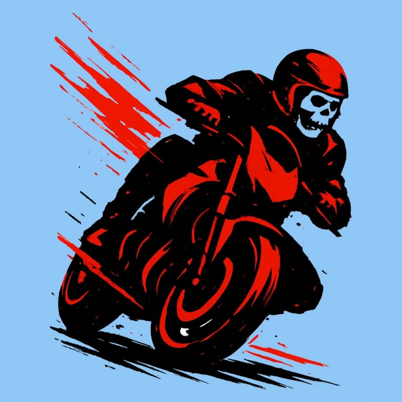 Skeleton Biker – Moto Biker