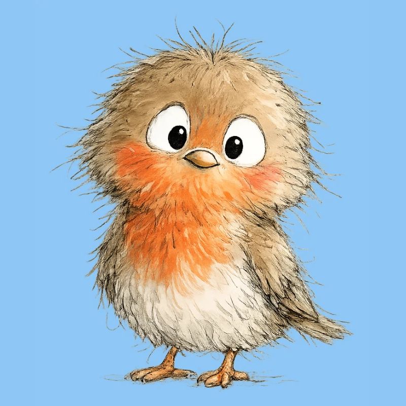 Süßer Robin.