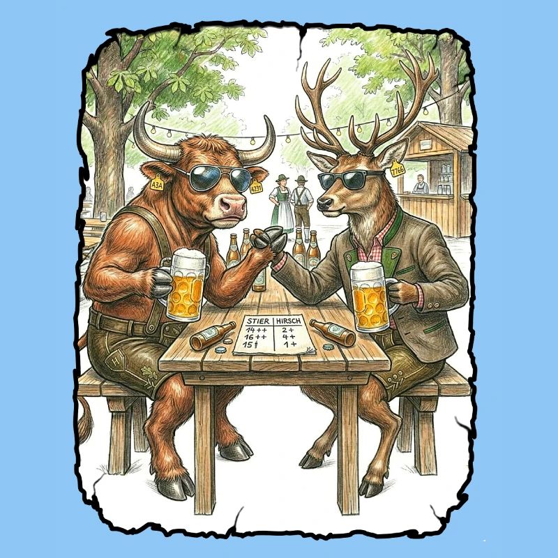 Stier Hirsch Biergarten