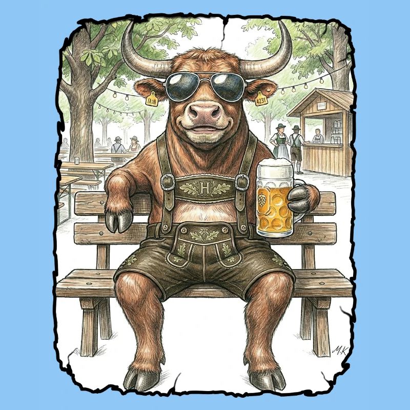 Stier Bulle Biergarten
