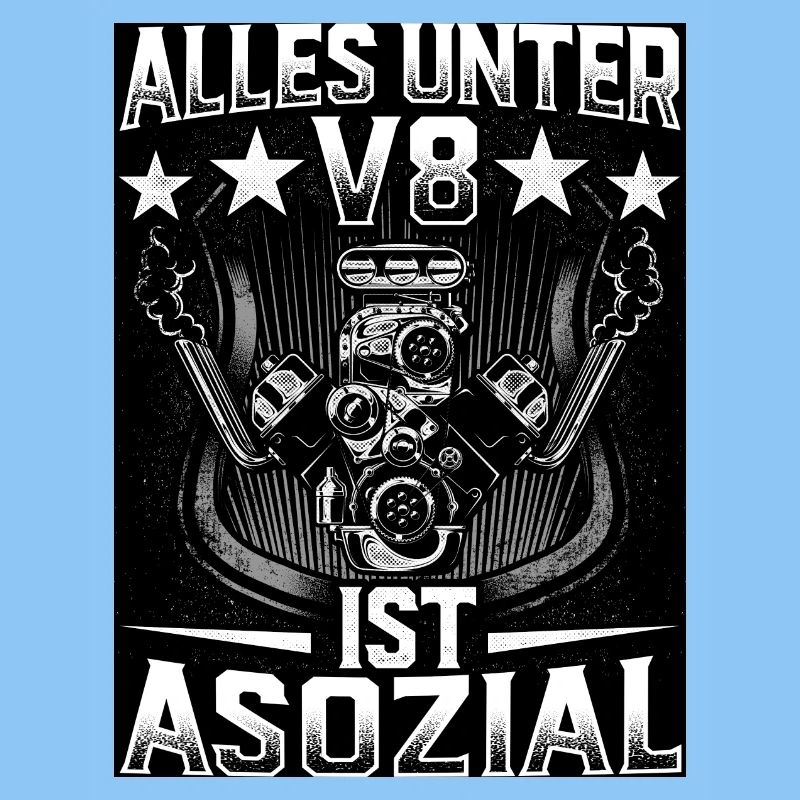 EVERYTHING UNDER V8 IS ASOCIAL