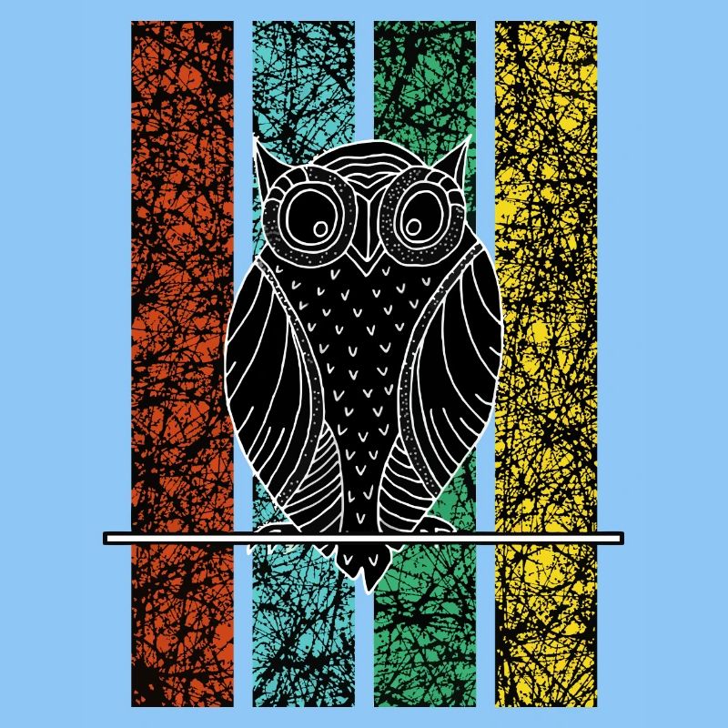 Owl wise head