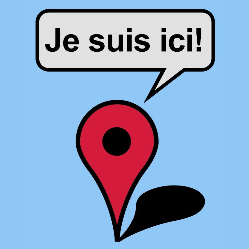 I am here! Google Maps