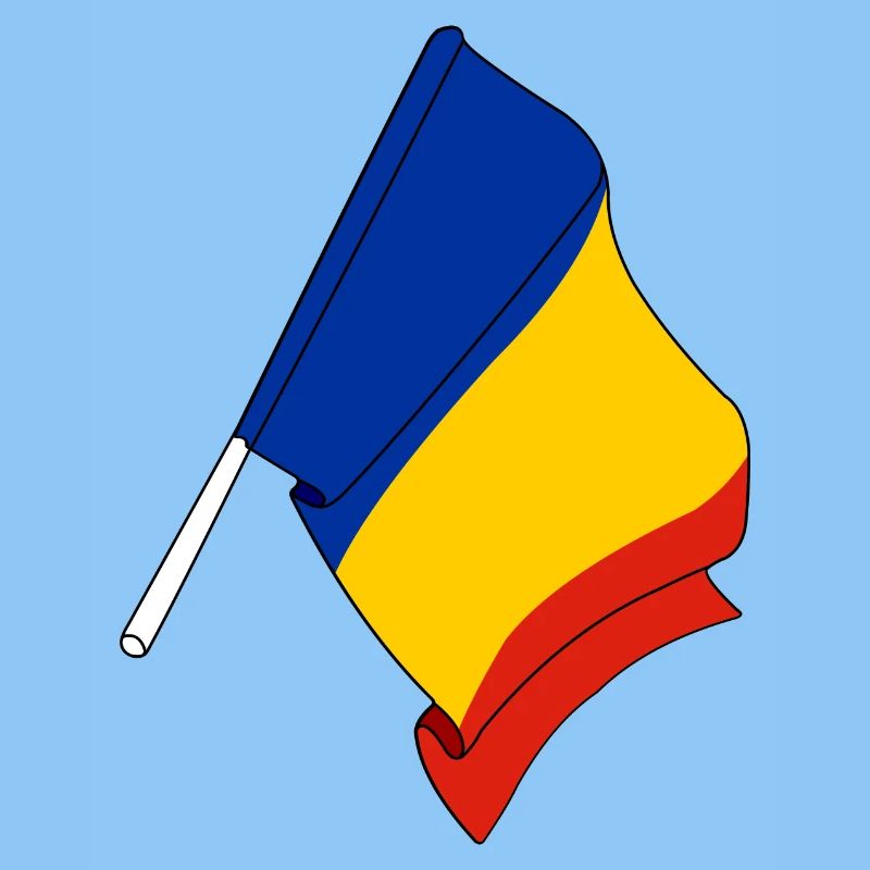 Drapeau Roumanie