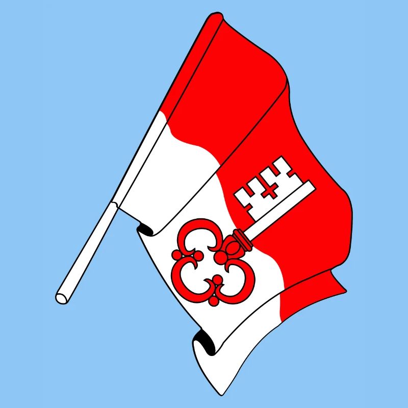 Drapeau Obwald Suisse