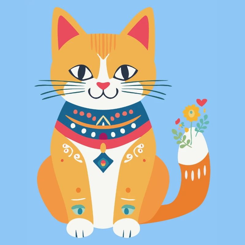 mignon chat folklore