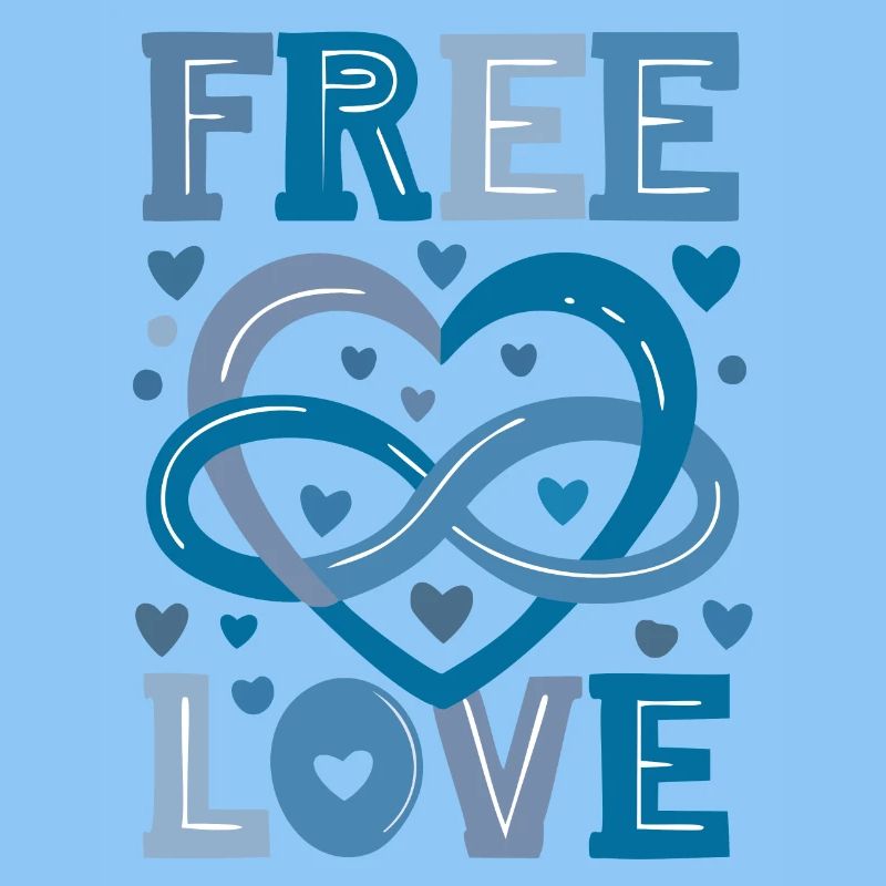 Polyamory Symbol - Turquoise