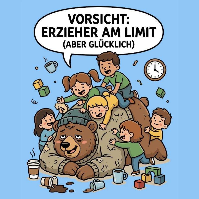 Erzieher Am Limit Glücklich
