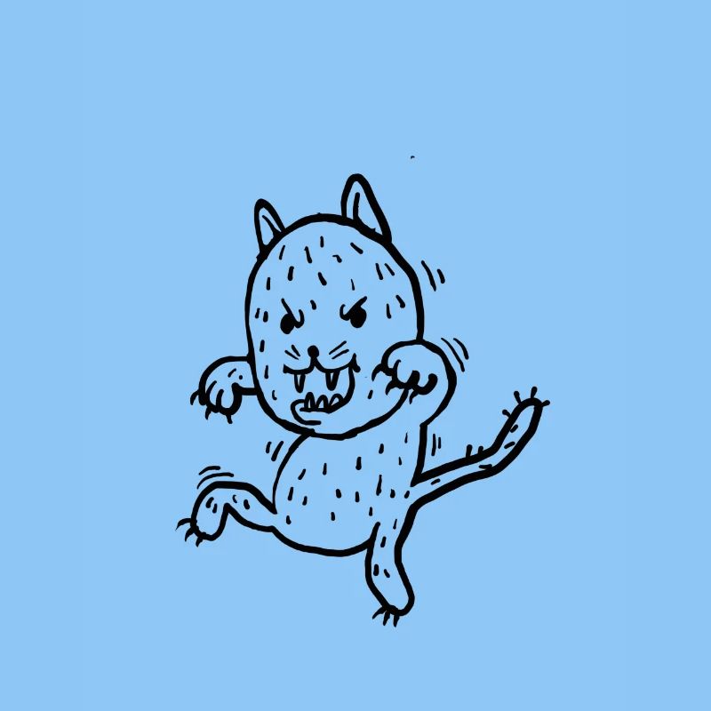 Boese Katze