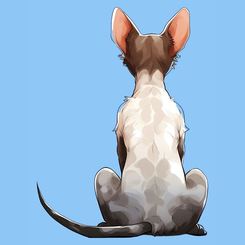 Cornish Rex Katze