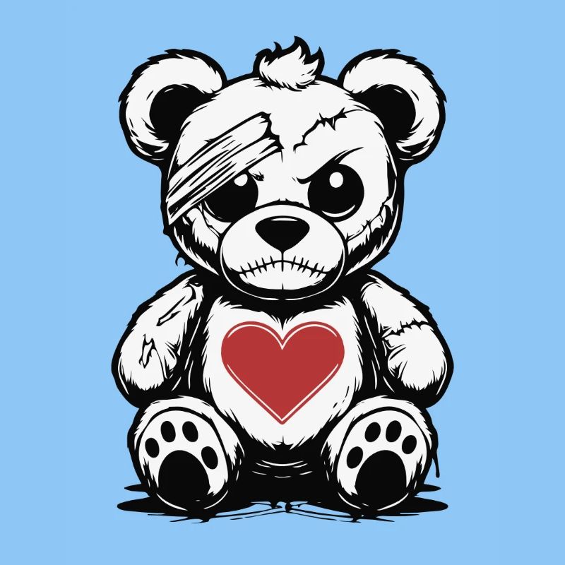 Grumpy Teddy with a good Heart