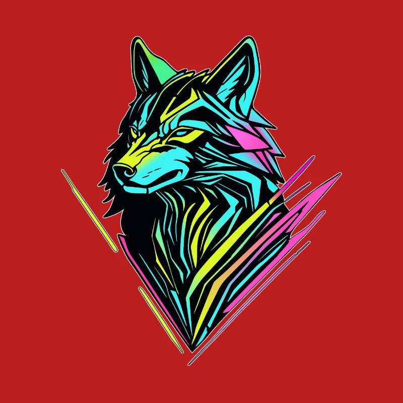Neon Wolf – Cyber-Geist