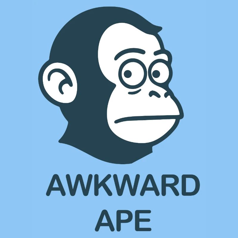 Awkward_Ape Chemise avec le logo