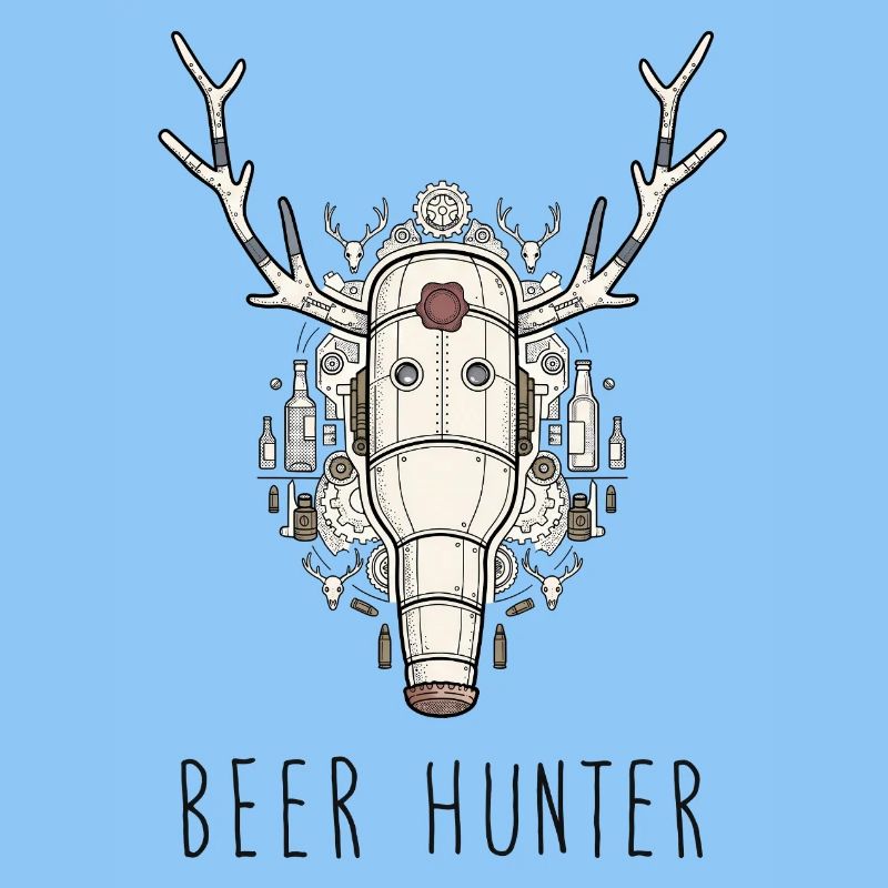 Beer Hunter Trophy – Stahlflasche
