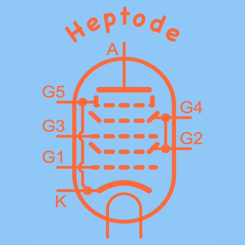 Heptode lumineux