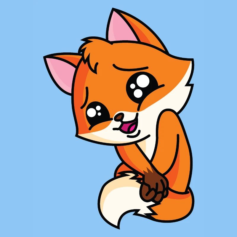 Glücklicher Fuchs