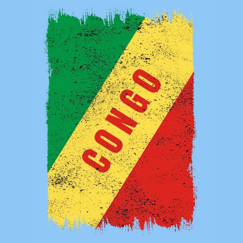 Kongo Flagge