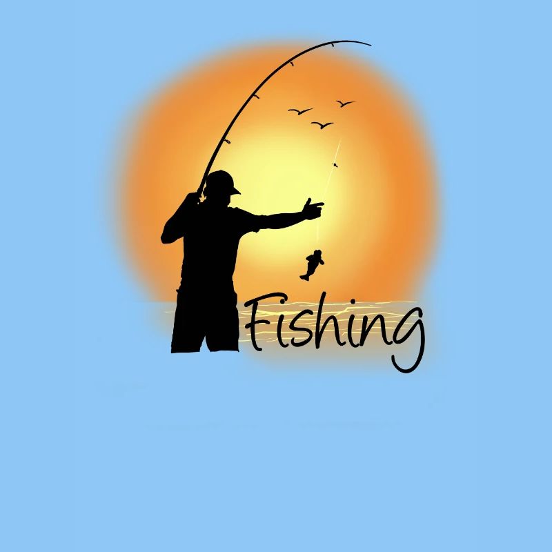 Abendfischen am See