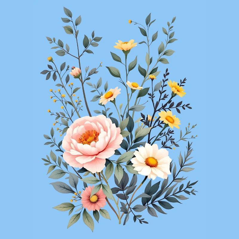Boho Flowers – Blooming Harmony