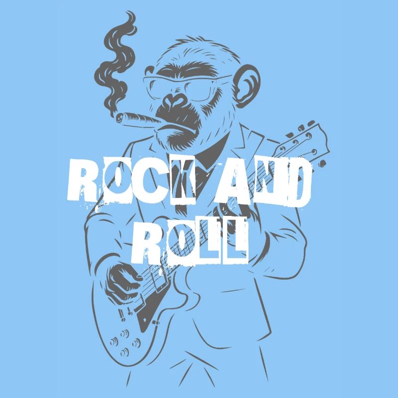 Rock and Roll Monkey Gitarrist