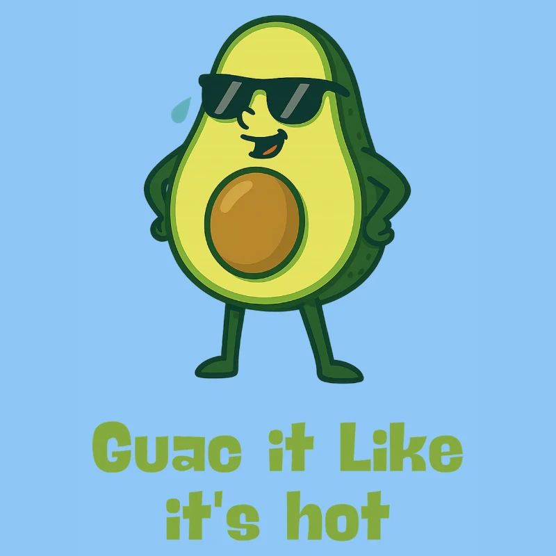 Guac It Like It's Hot Avocado